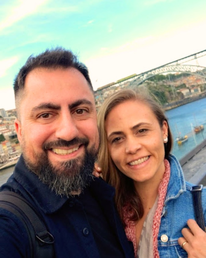 Daiani e Ricardo Josino